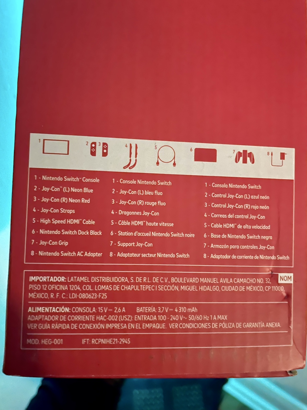 Brand New in Box Nintendo Switch OLED Model - photo 3