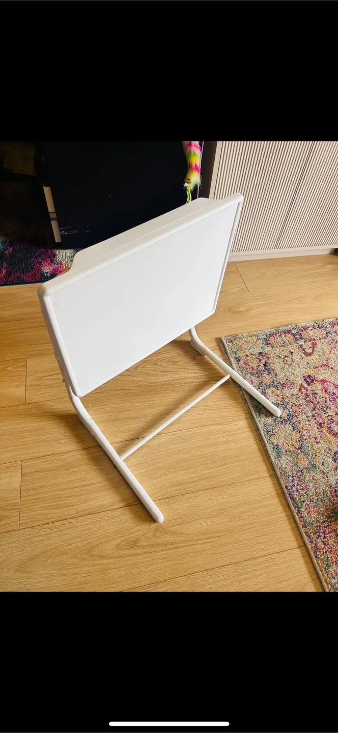 White Portable Laptop Table image indicator(2)