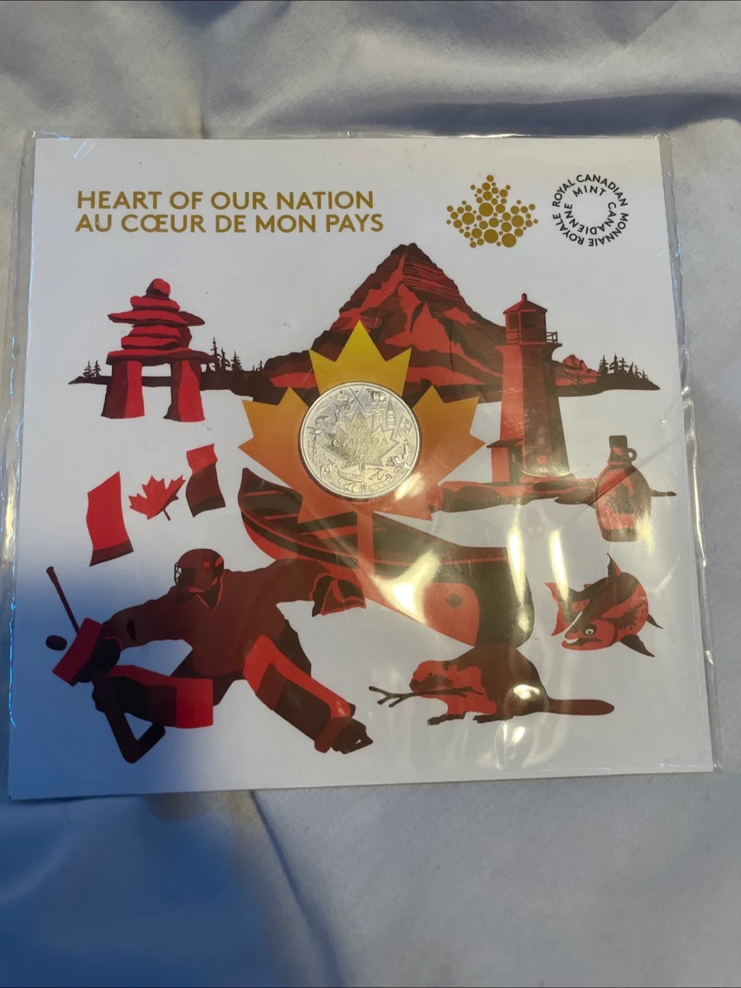 2017 $5 Fine Silver Coin - Heart of Our Nation thumbnail