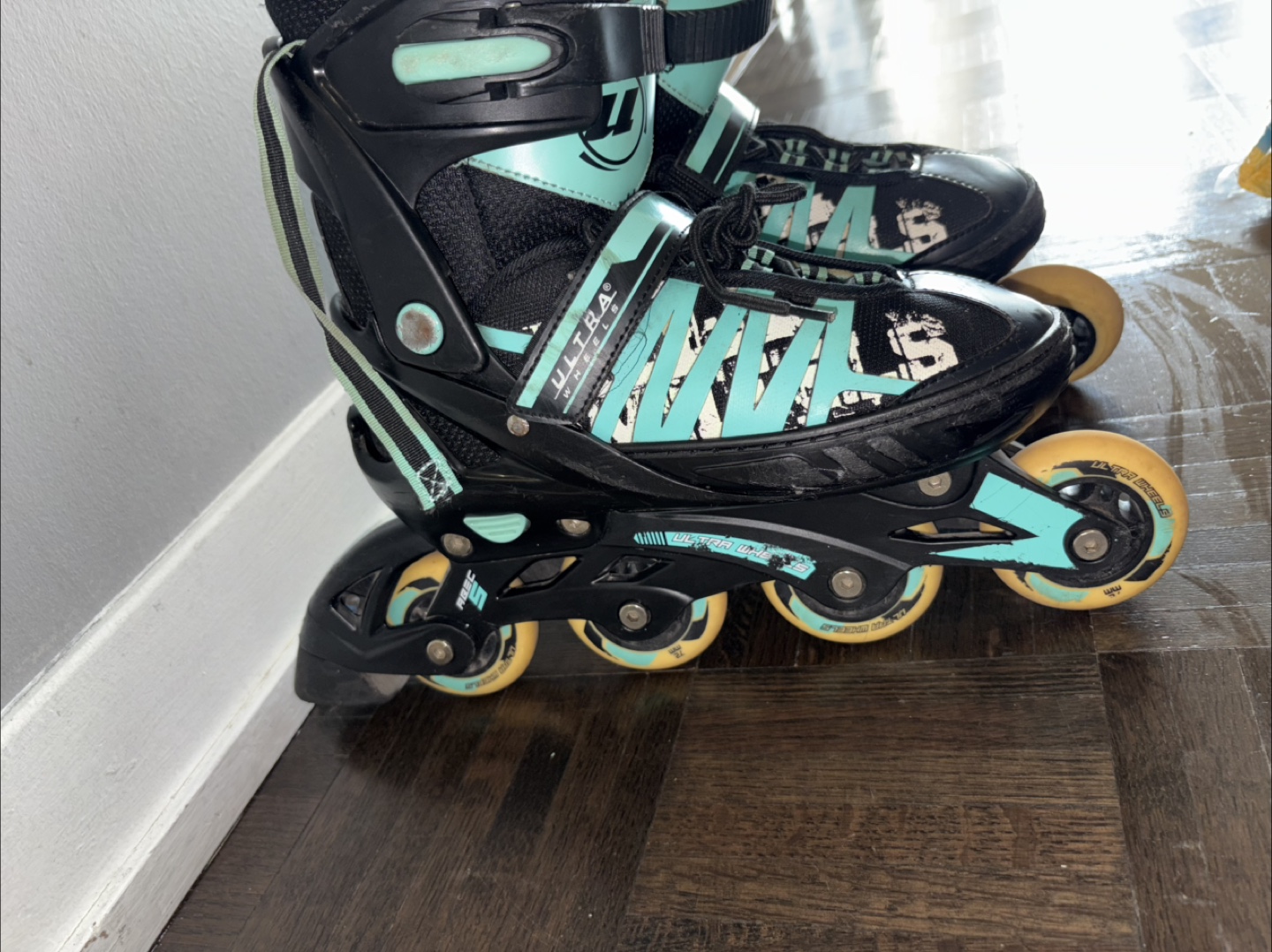 Used Ultra Wheels Inline Skates - Size Adjustable - photo 3