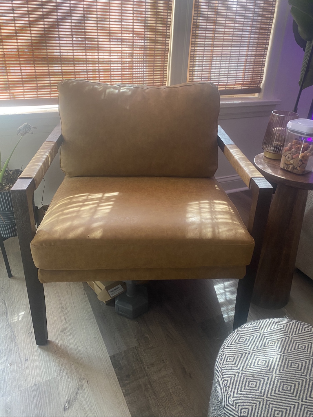 Faux leather Chair - photo 2