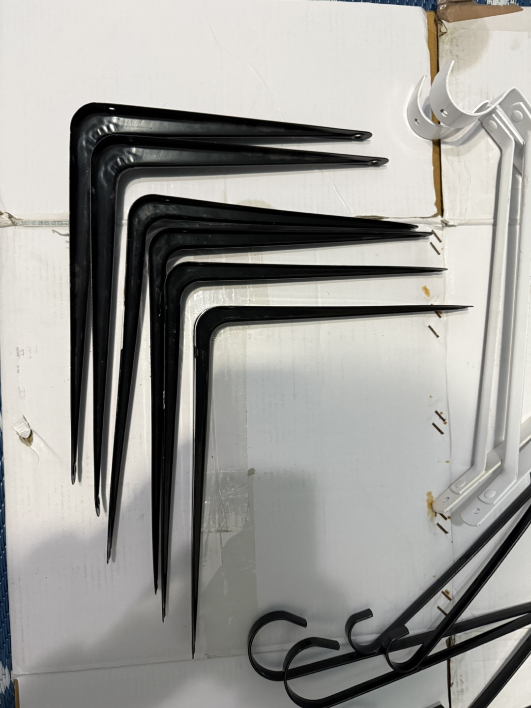 Closet Organization Shelving Brackets