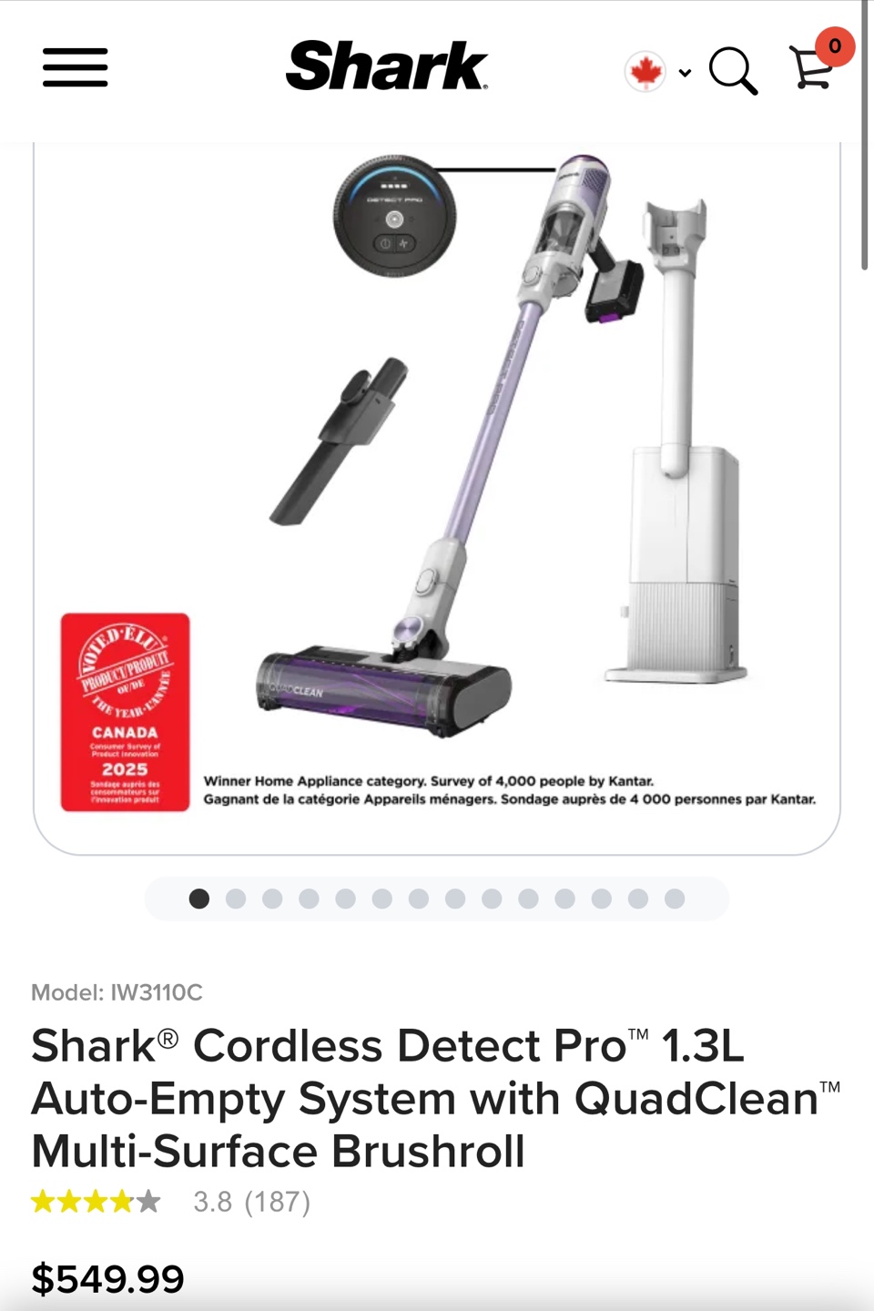 ASAP_Shark  Detect Pro Cordless  Vacuum with auto empty system - photo 2