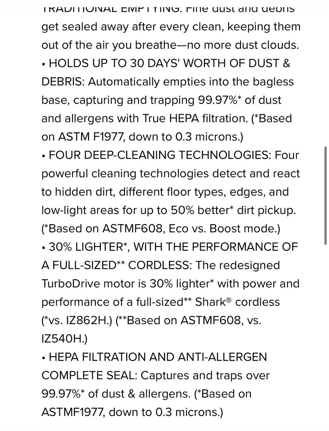 ASAP_Shark  Detect Pro Cordless  Vacuum with auto empty system - photo 4