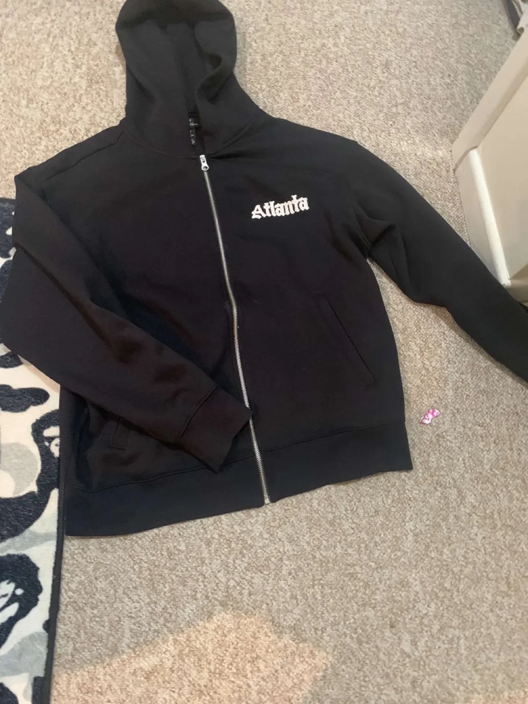 Black Atlanta Athletic Dept, Zip up.