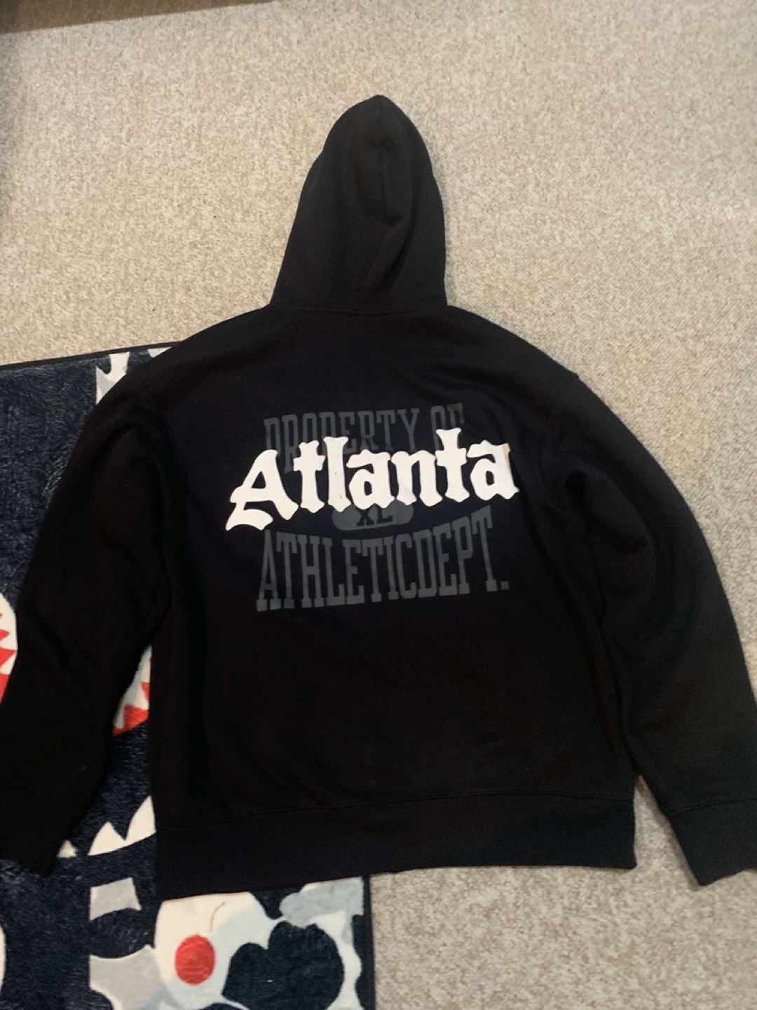 Black Atlanta Athletic Dept, Zip up. - photo 2