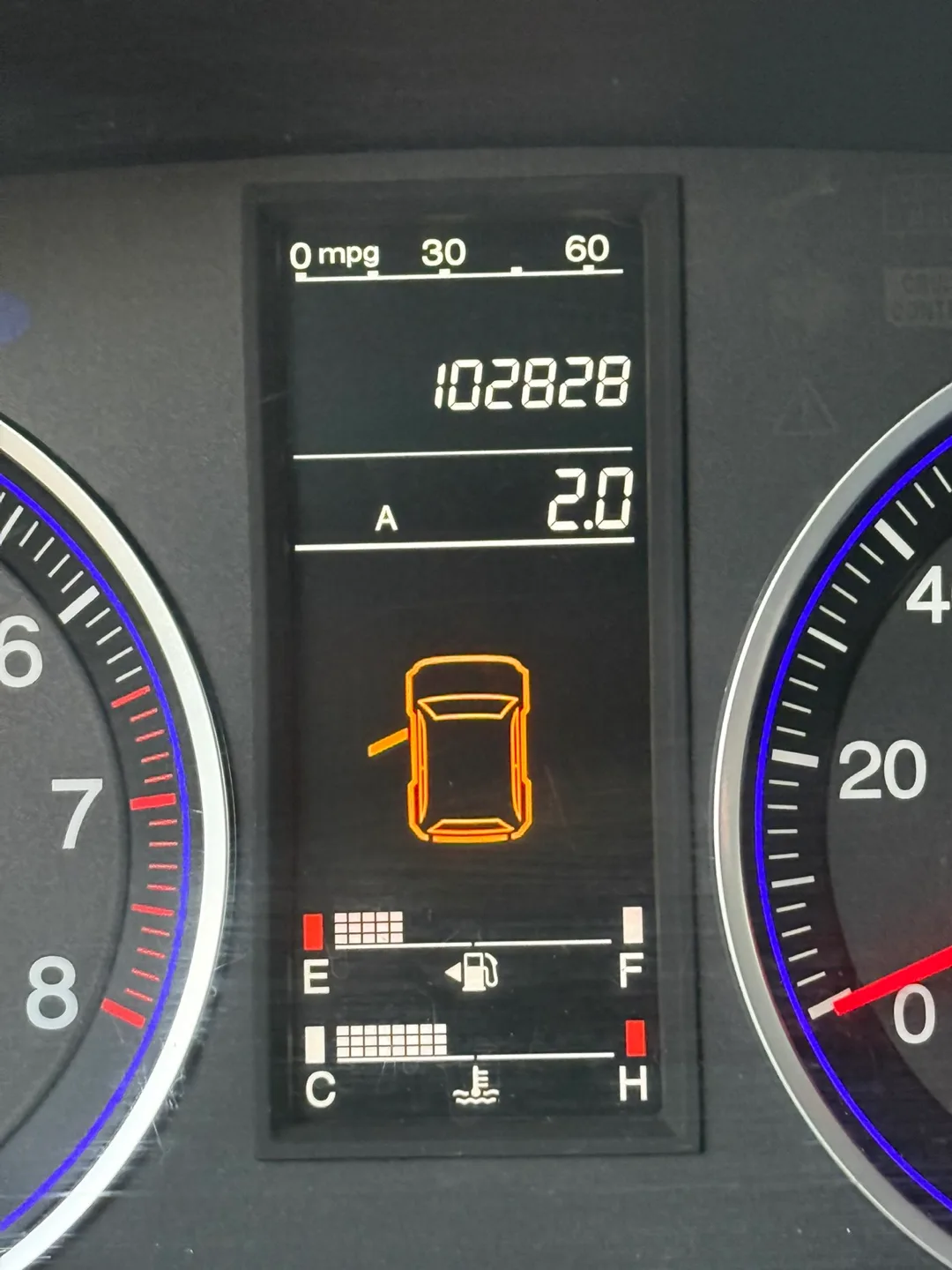 2008 HONDA CR-V LX AWD image indicator(7)