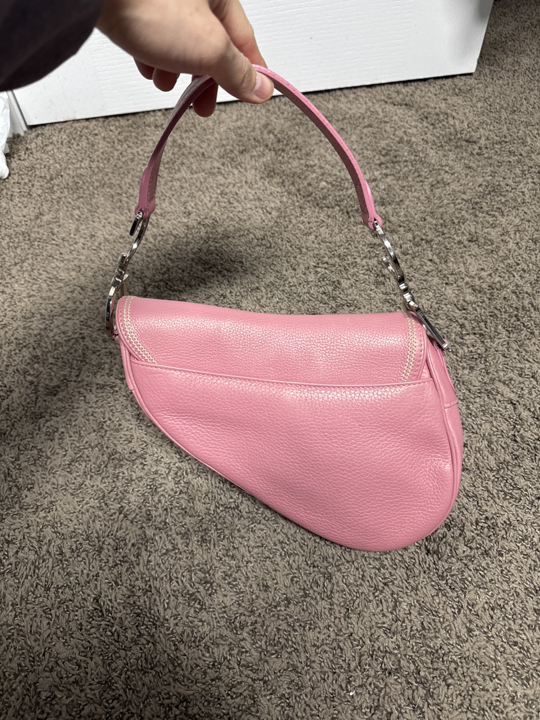 Pre-owned Dior Saddle Bag - Pink - photo 2