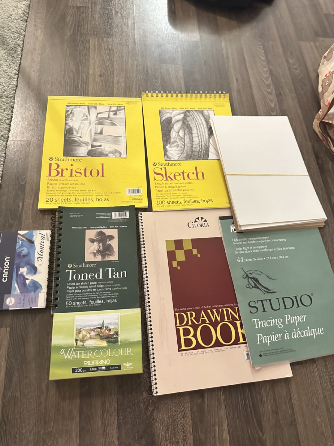 Bulk Strathmore & Other Brand Drawing Paper Pad Bundle