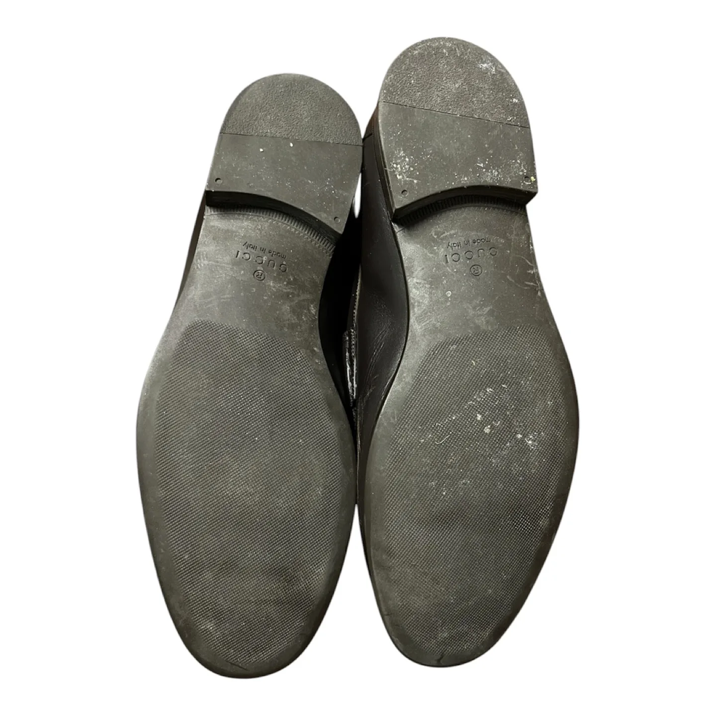 Gucci Men's Leather Loafers - GUC, 8.5 image indicator(5)