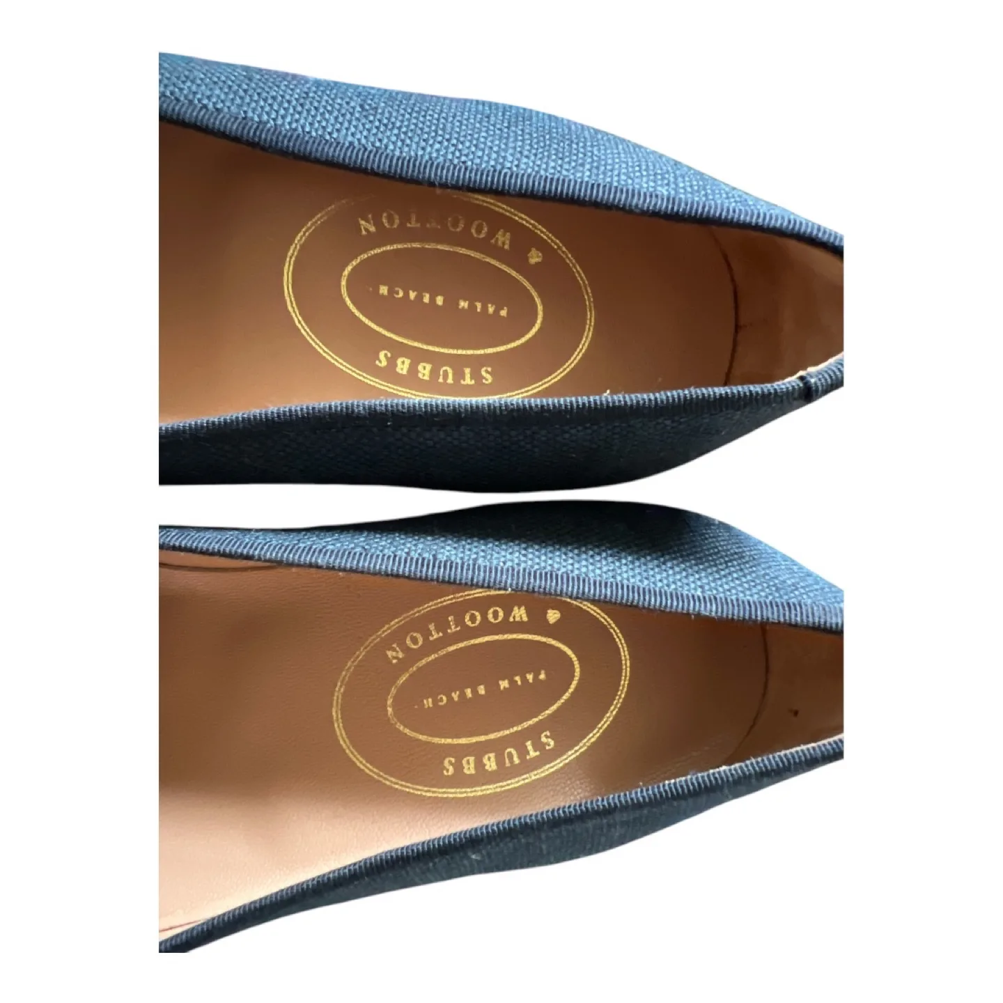 Stubbs & Wootton Men's Size 10 Skull & Crossbones Canvas Loafers image indicator(3)