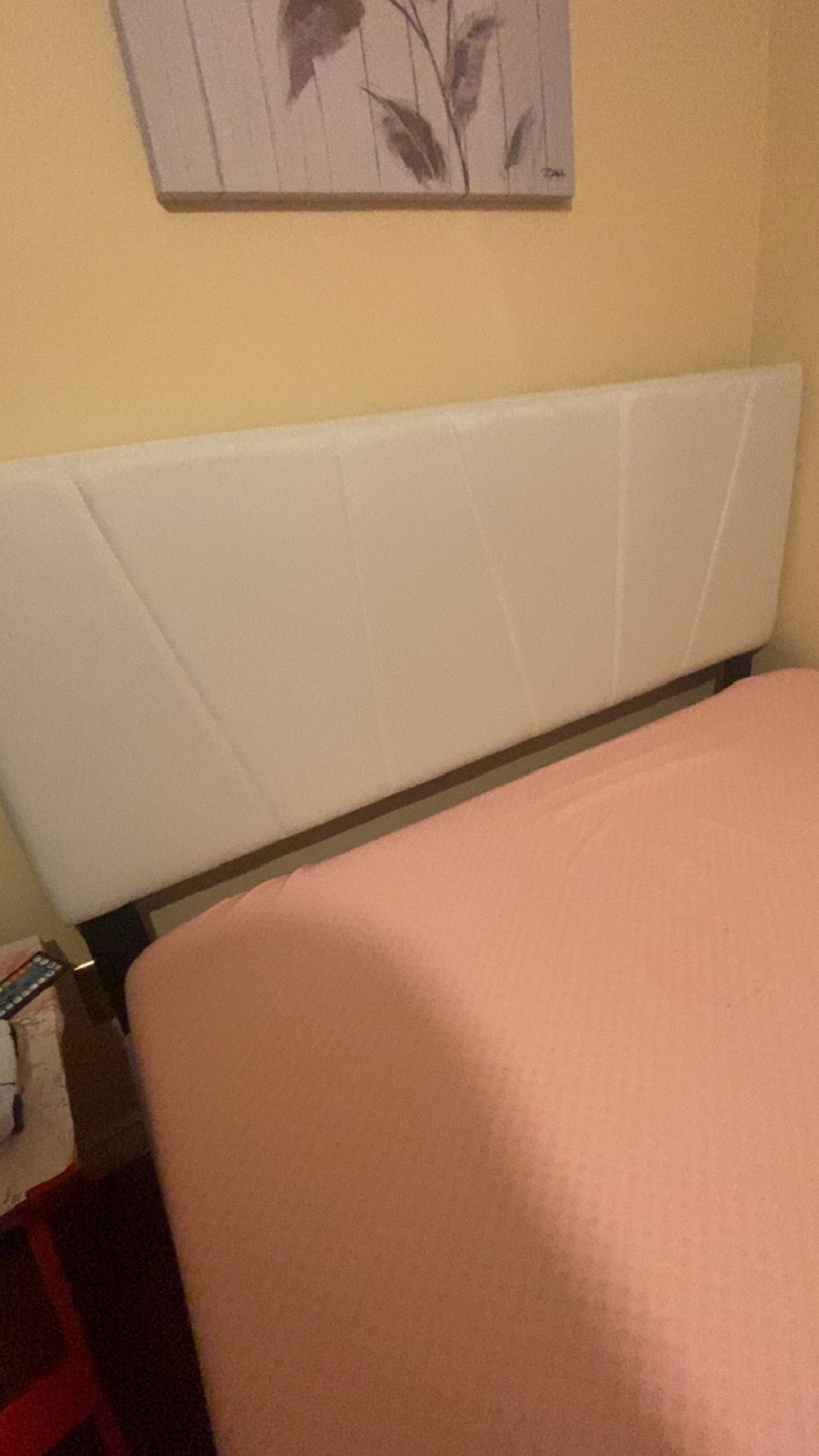 full  Size Bed Frame with Headboard - photo 2