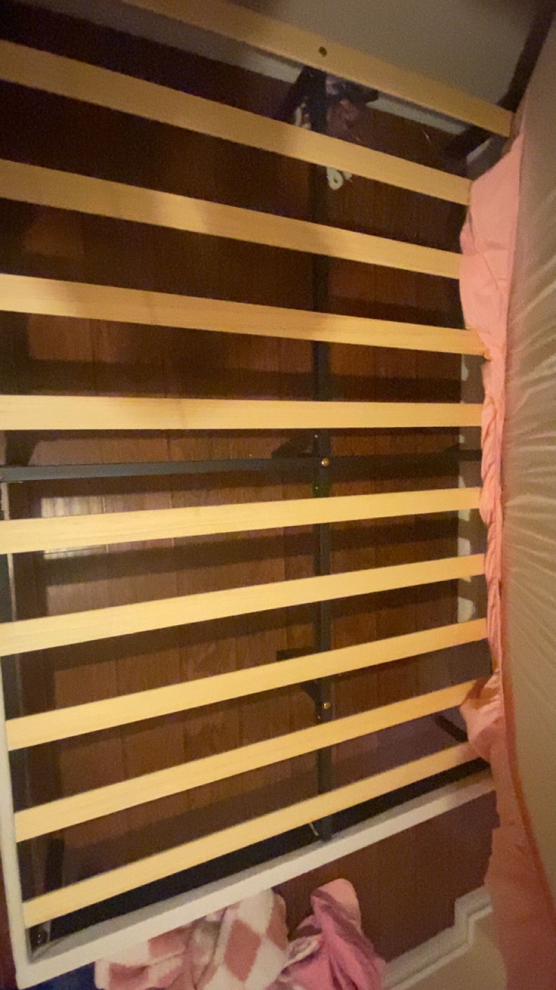 full  Size Bed Frame with Headboard - photo 3