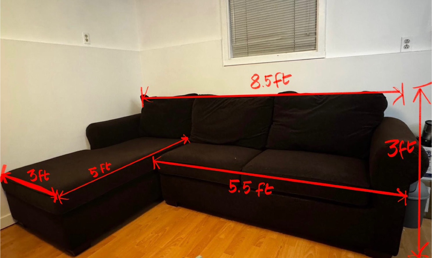 IKEA L-shaped sofa - photo 3