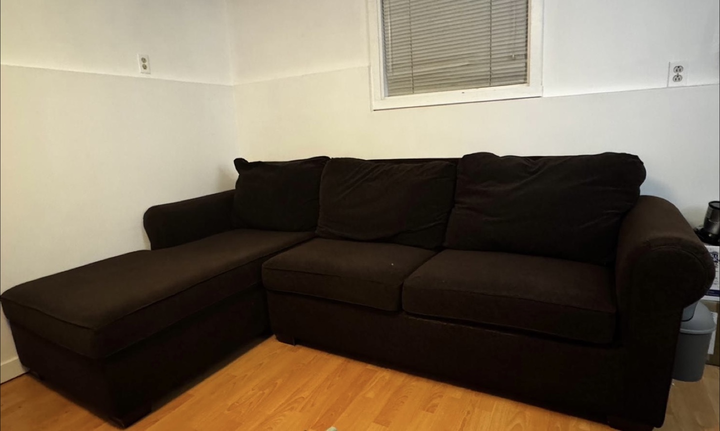 IKEA L-shaped sofa