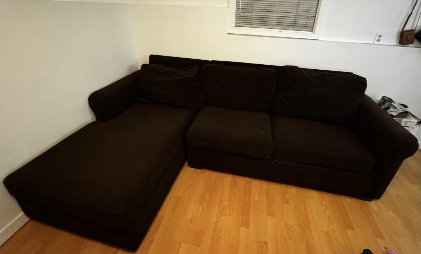 IKEA L-shaped sofa - photo 2