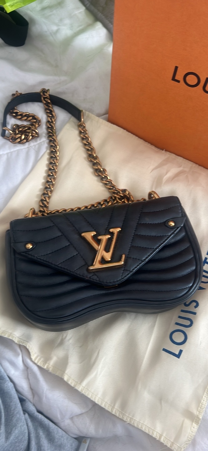 Louis Vuitton Black Quilted Shoulder Bag