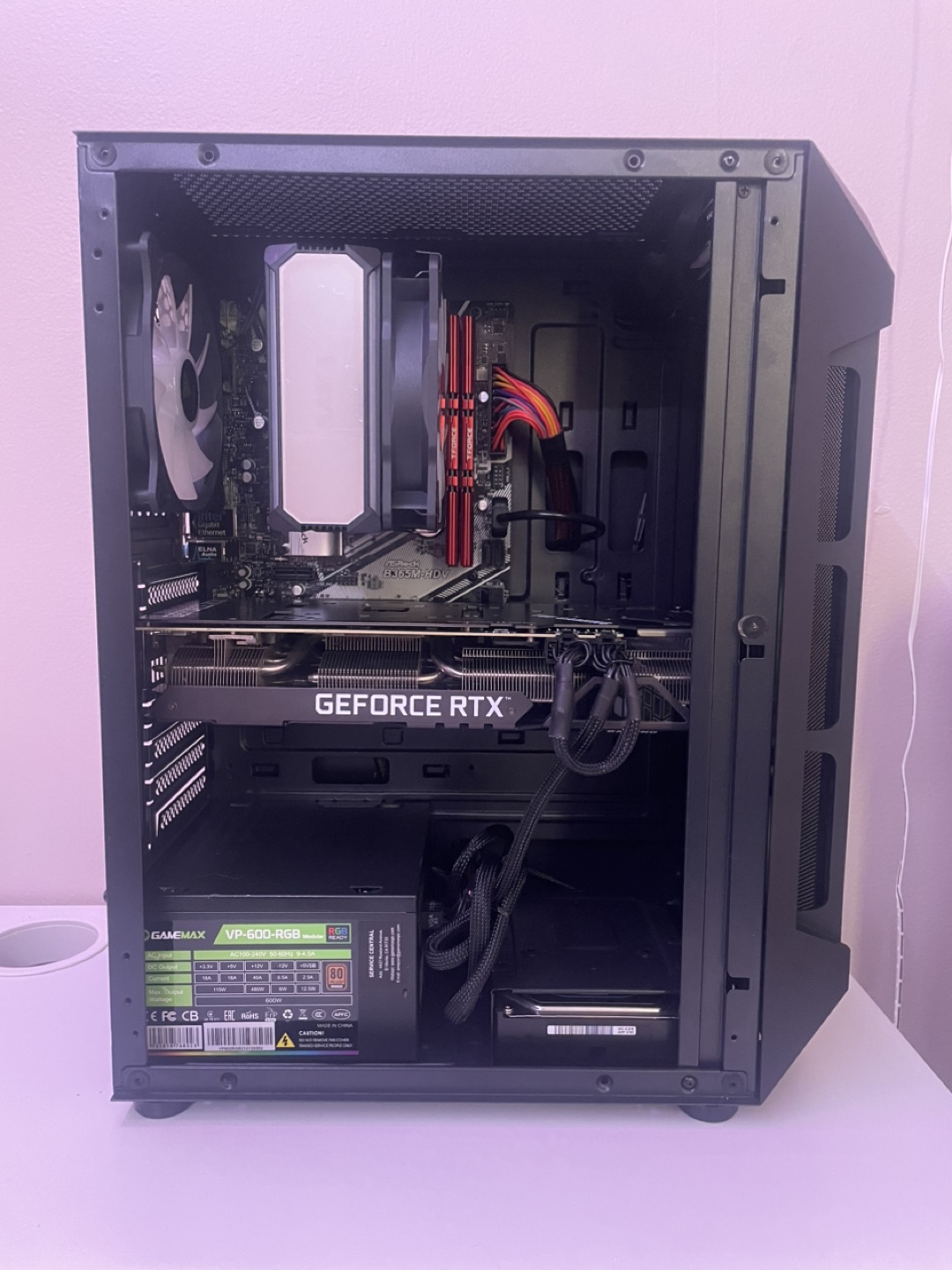 Gaming PC -  GeForce RTX GPU,  GAMEMAX PSU - photo 2