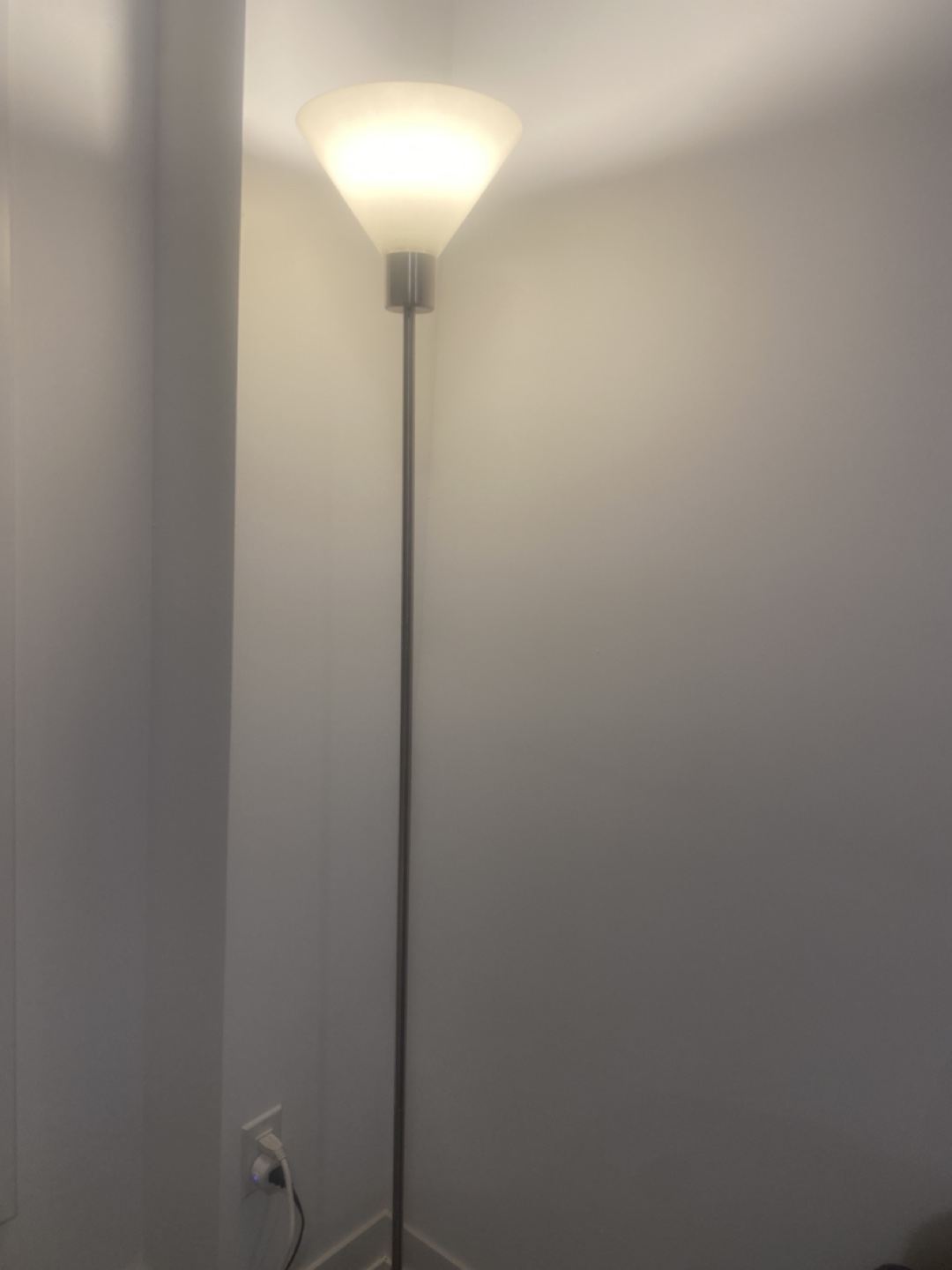 Ikea Floor Lamp with White Shade