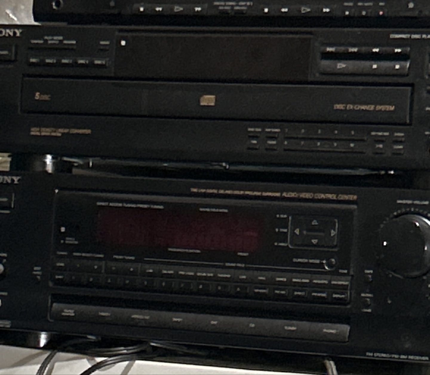 Sony Stereo System - Receiver and CD Player - photo 2