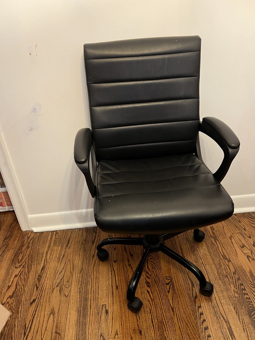 Black Leather Office Chair