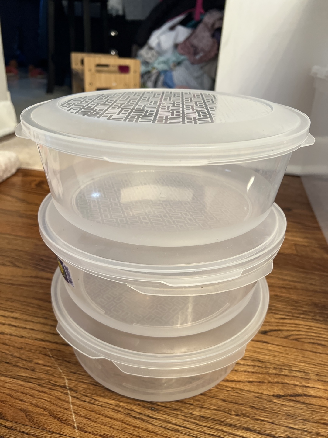 Stackable Food Storage Containers with Lids