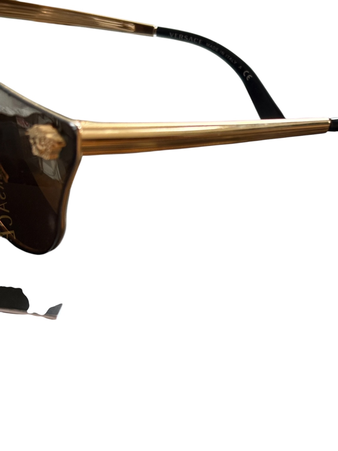 Versace Sunglasses - Gold Frame, Brown Lenses - photo 4