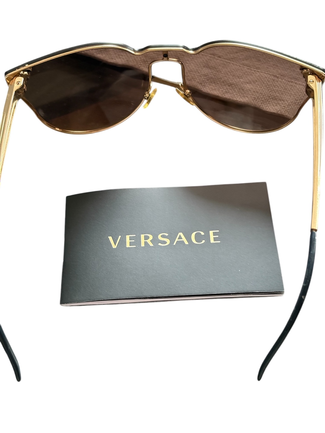 Versace Sunglasses - Gold Frame, Brown Lenses - photo 5