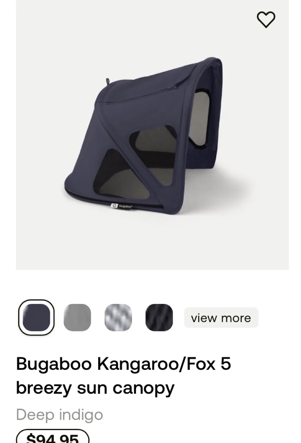 Bugaboo Fox 3 stroller/ Bassinet combo/ image indicator(4)