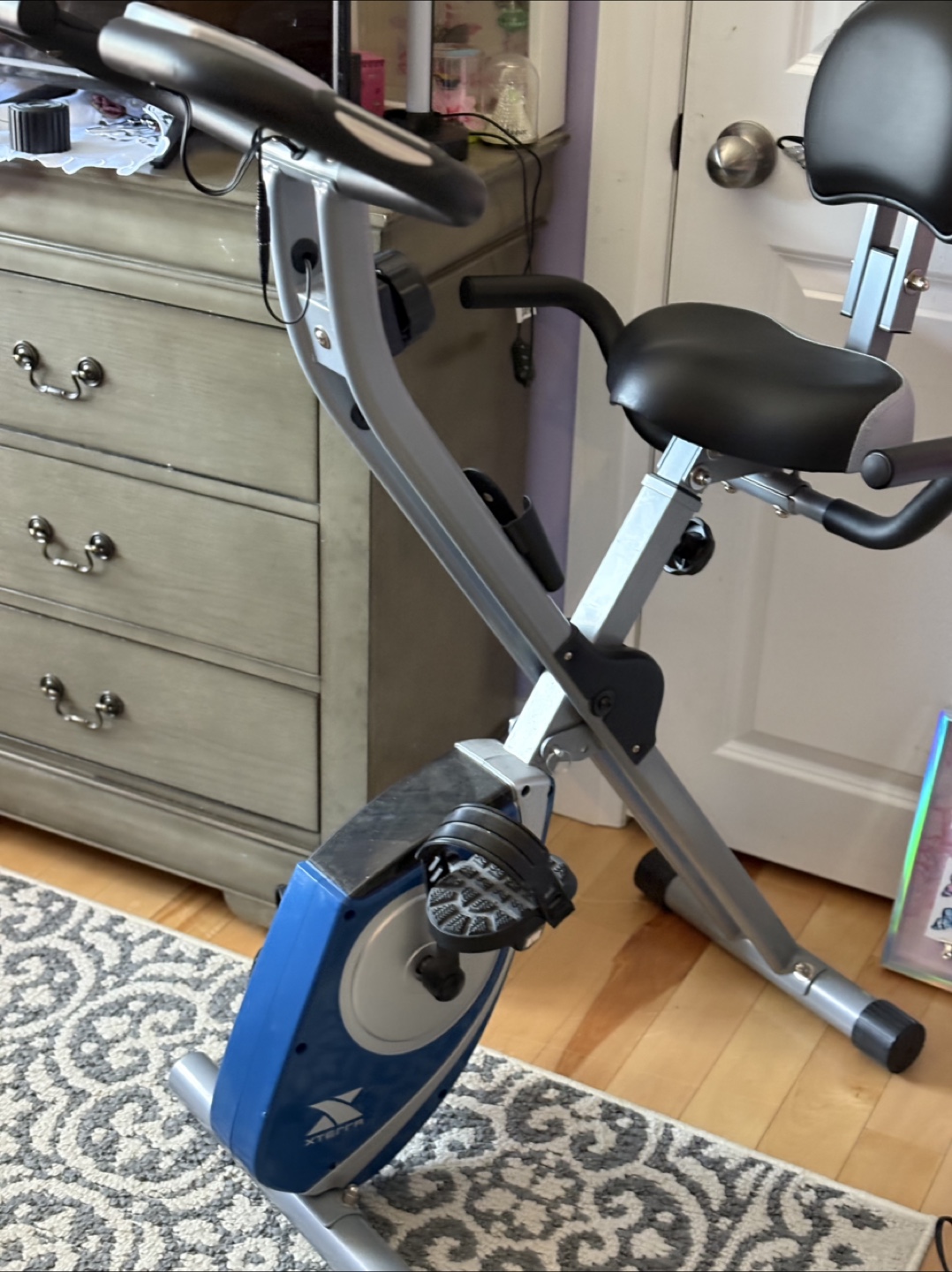 : Treadmill, Elliptical, Exercise Bike & Dumbbells