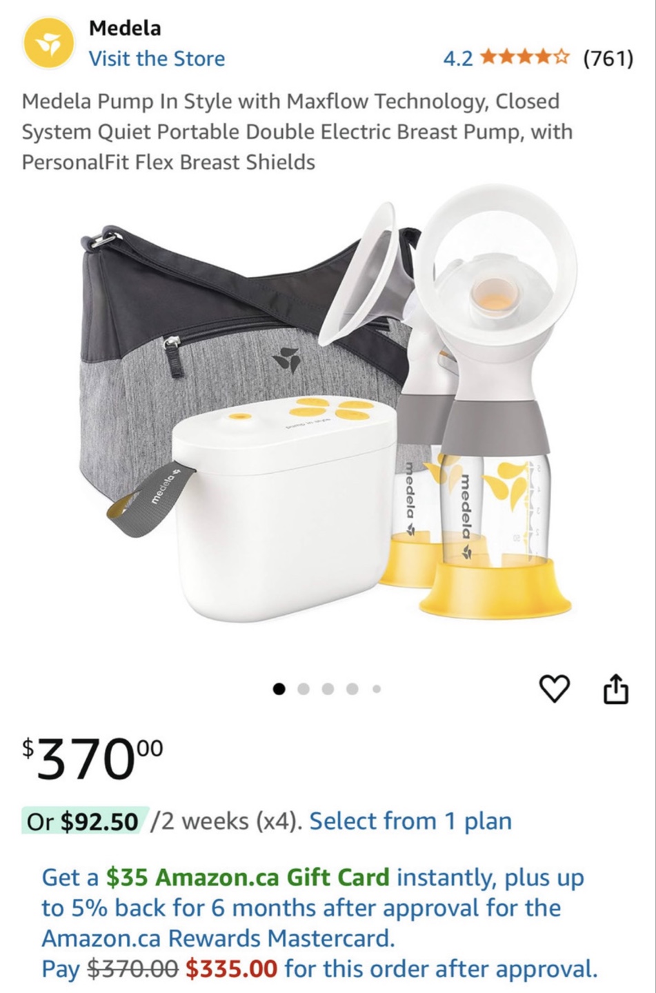 Medela pump in style breast pump - photo 5