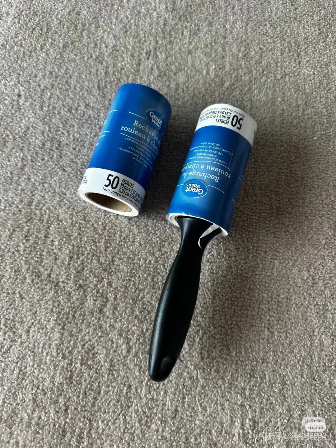 (New!) Great Value Lint Roller Refills thumbnail