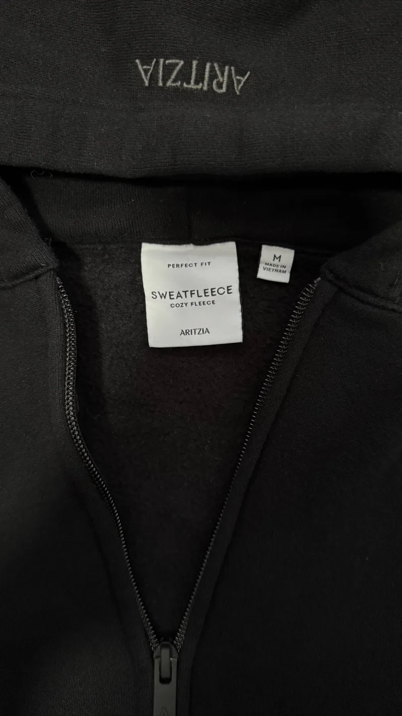 Aritzia Cozy Sweatfleece Boyfriend Boxy Zip Hoodie image indicator(2)