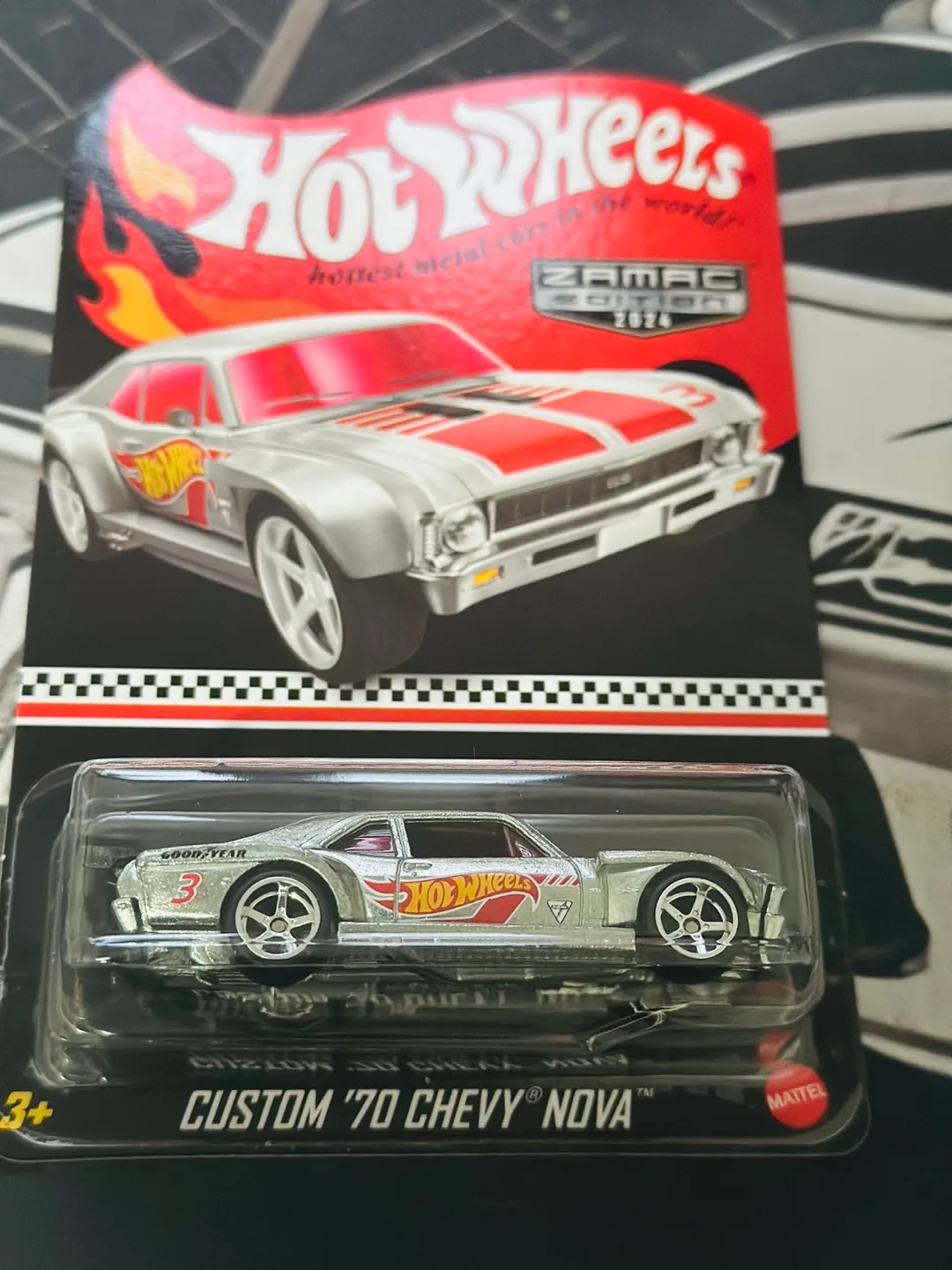 Hot Wheels 2024 Zamac Edition Custom '70 Chevy Nova image indicator(2)