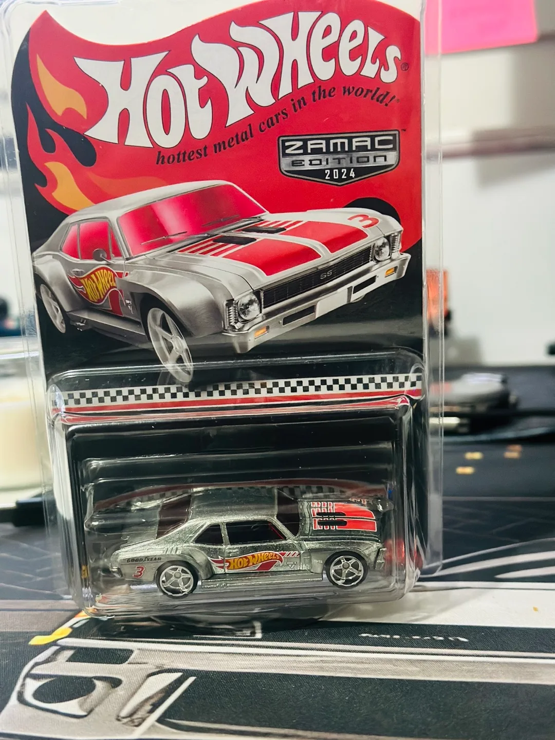 Hot Wheels 2024 Zamac Edition Custom '70 Chevy Nova image indicator(4)