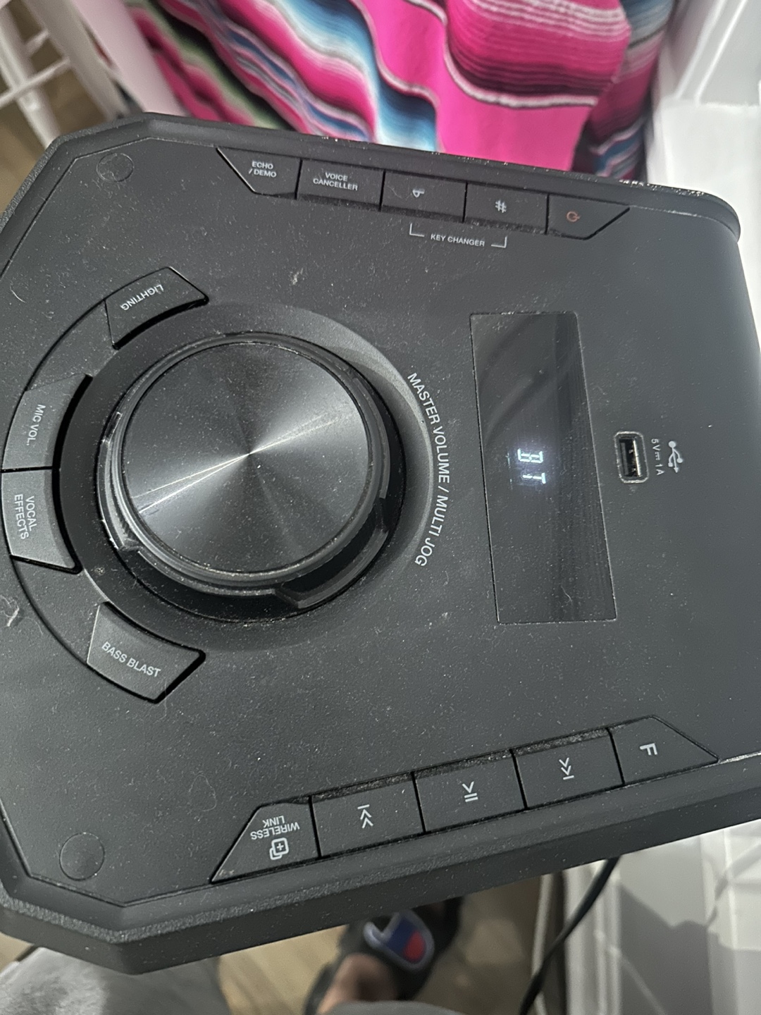 LG Portable Bluetooth Speaker with LED Lights - photo 3