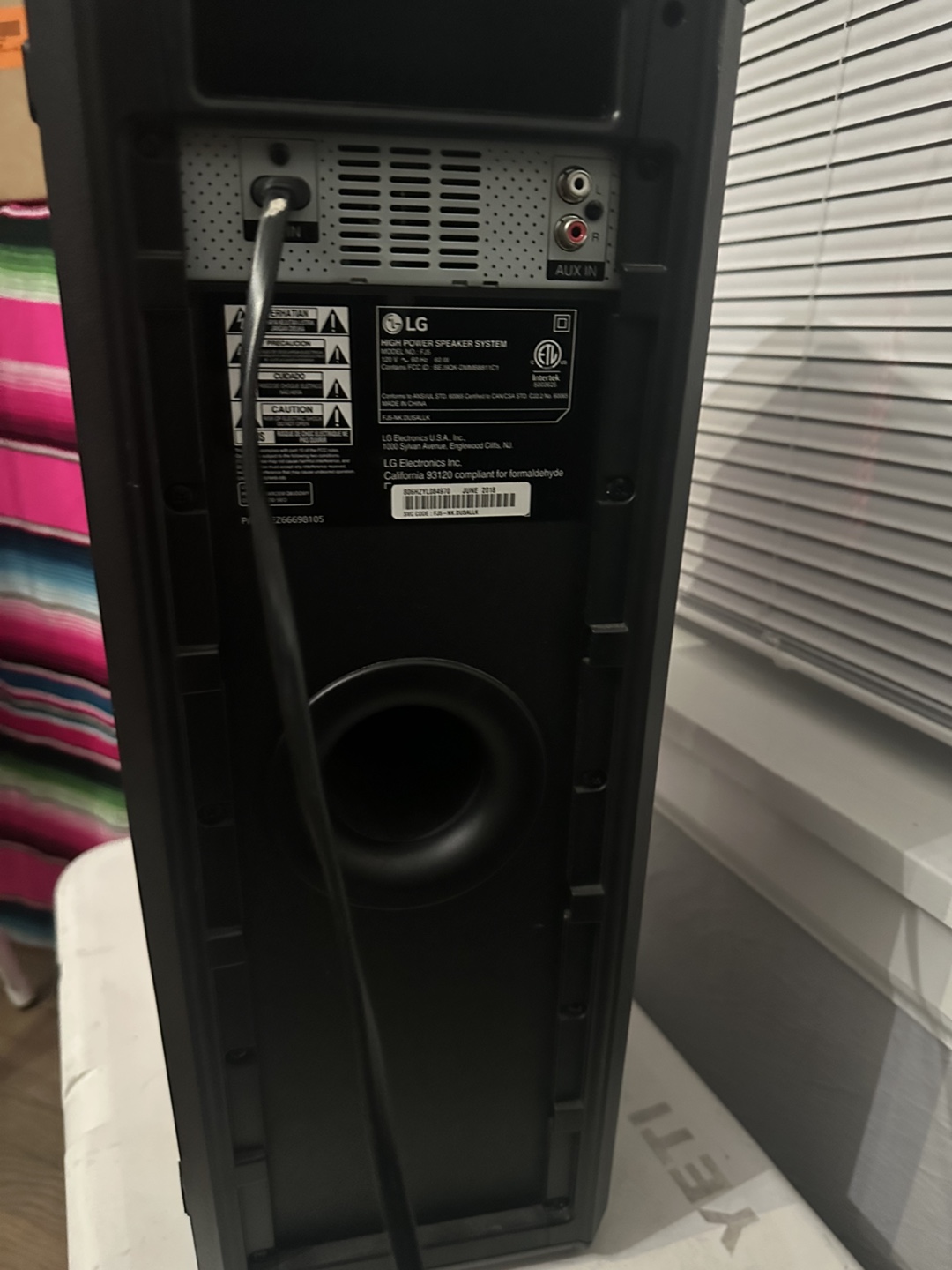 LG Portable Bluetooth Speaker with LED Lights - photo 5