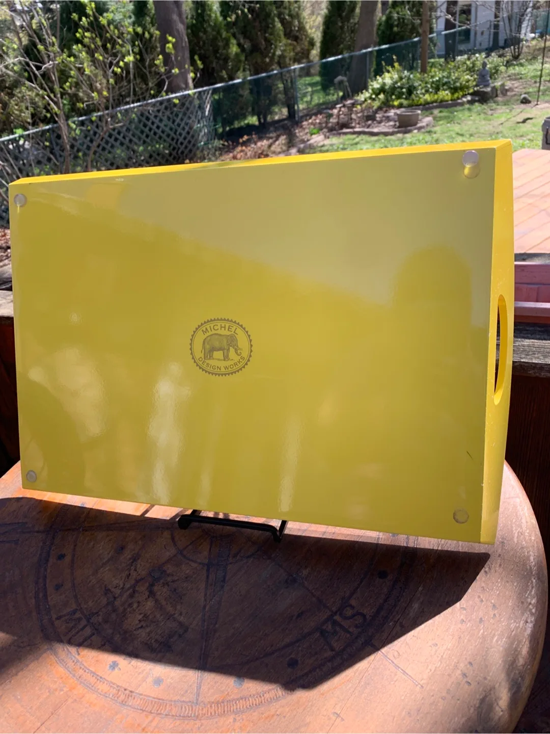 Michel Design Works Serving Tray - Floral Design image indicator(2)