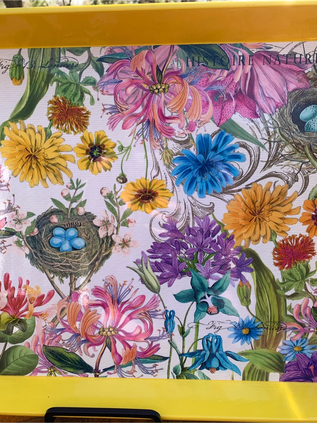 Michel Design Works Serving Tray - Floral Design image indicator(4)