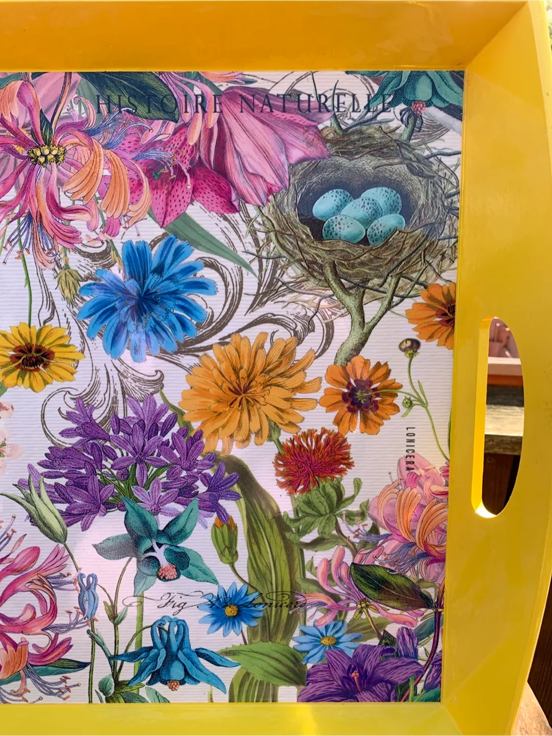 Michel Design Works Serving Tray - Floral Design image indicator(3)