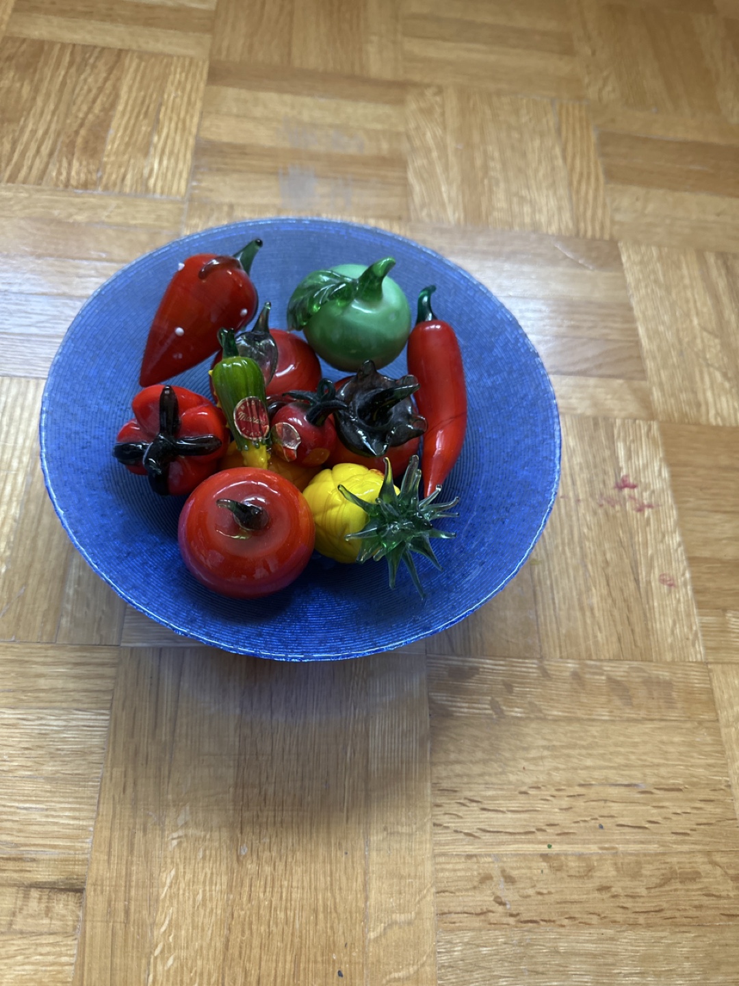 Vintage Murano Glass Fruit Bowl
