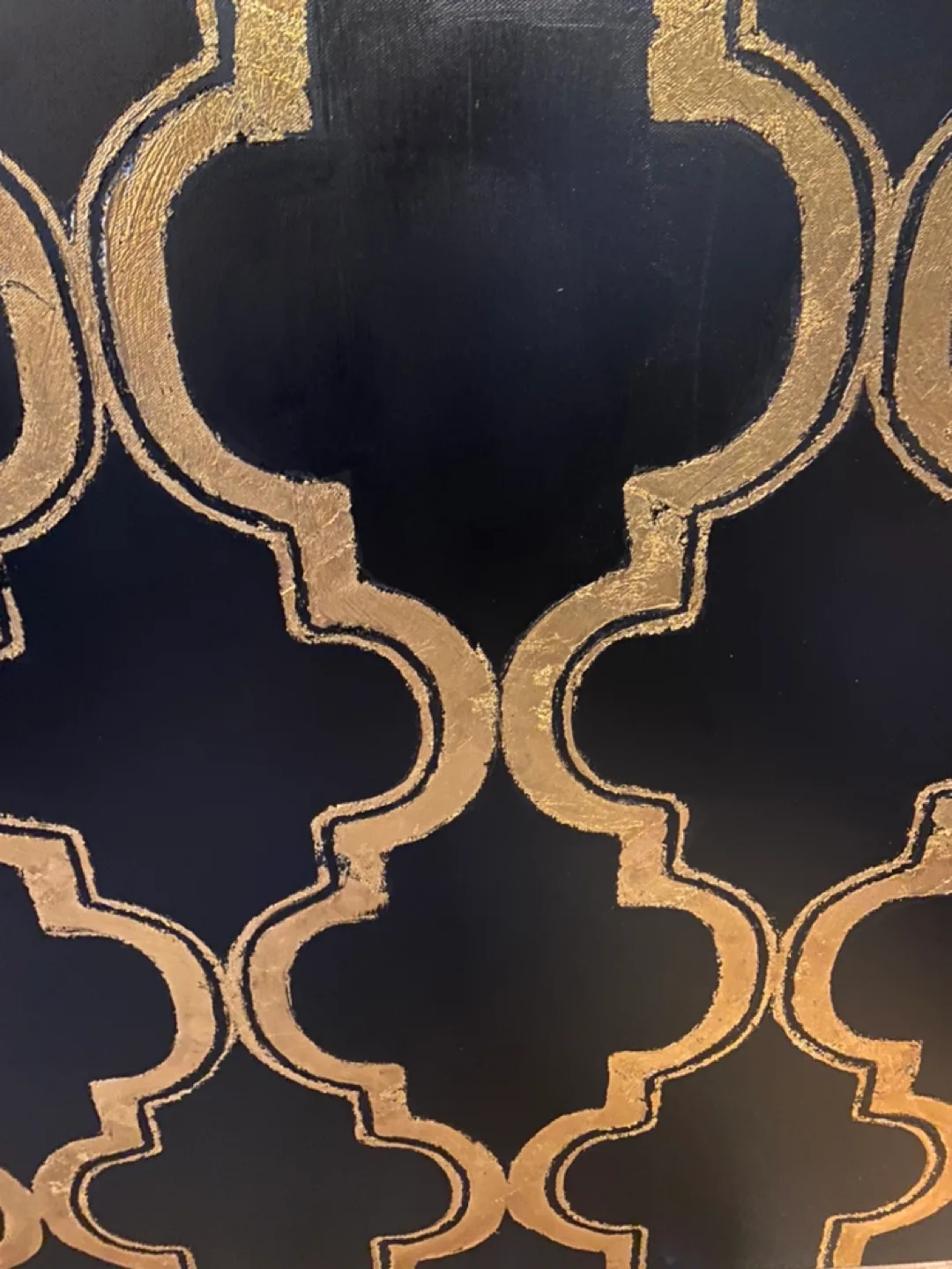 Gold and Black Geometric Wall Art image indicator(6)