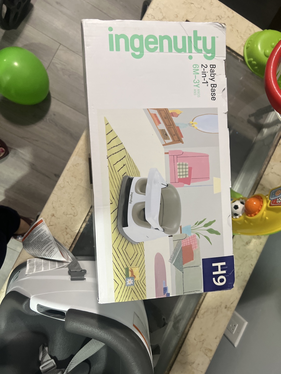 Ingenuity Baby Base 2-in-1 Booster Seat - photo 3