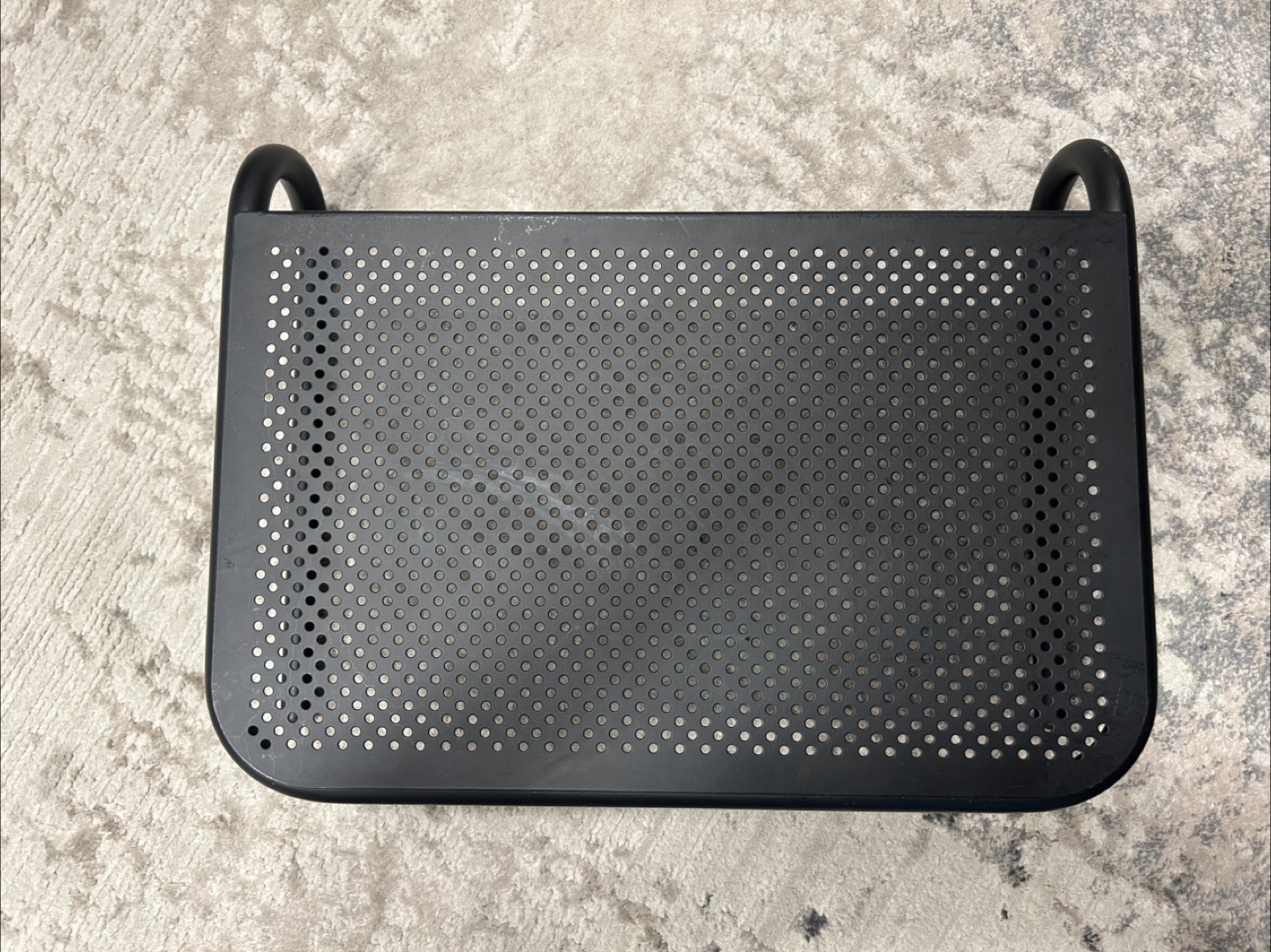 Black Metal Laptop Riser Stand - photo 2