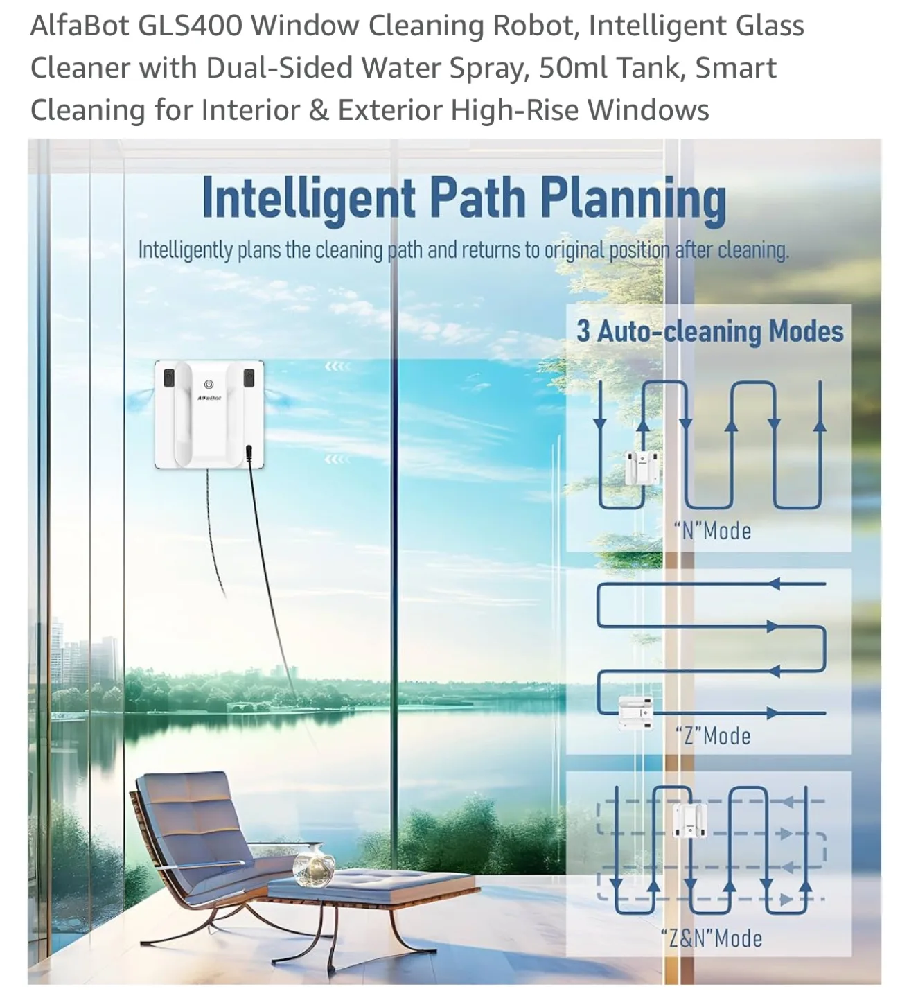 AlfaBot GLS400 Window Cleaning Robot thumbnail