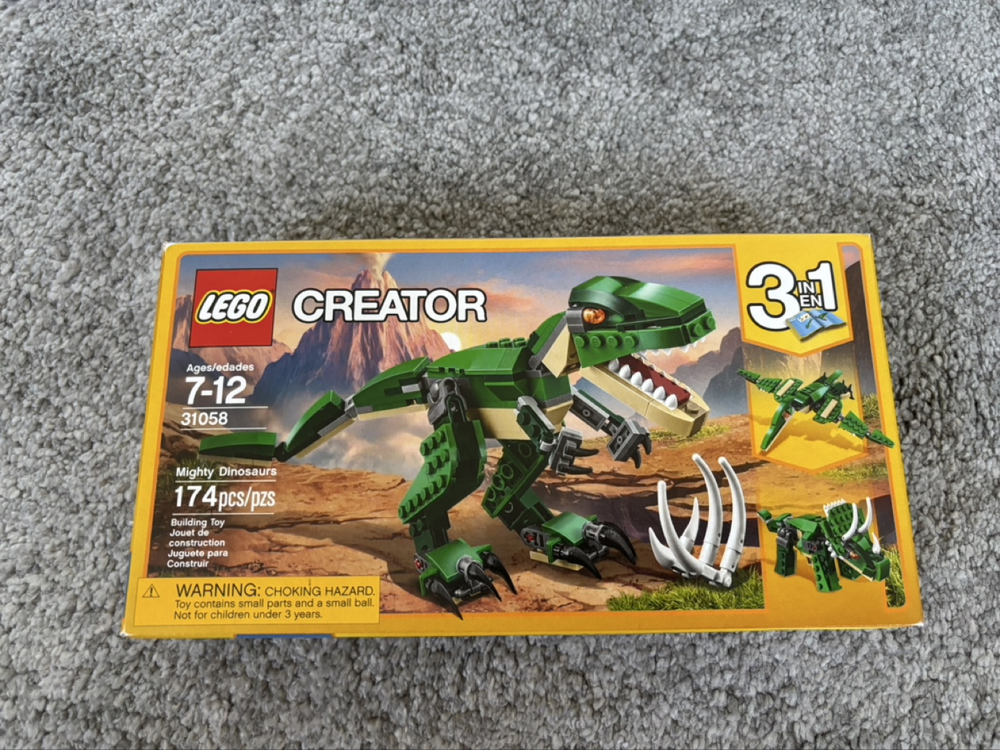 LEGO Creator Mighty Dinosaurs 3-in-1 Building Kit