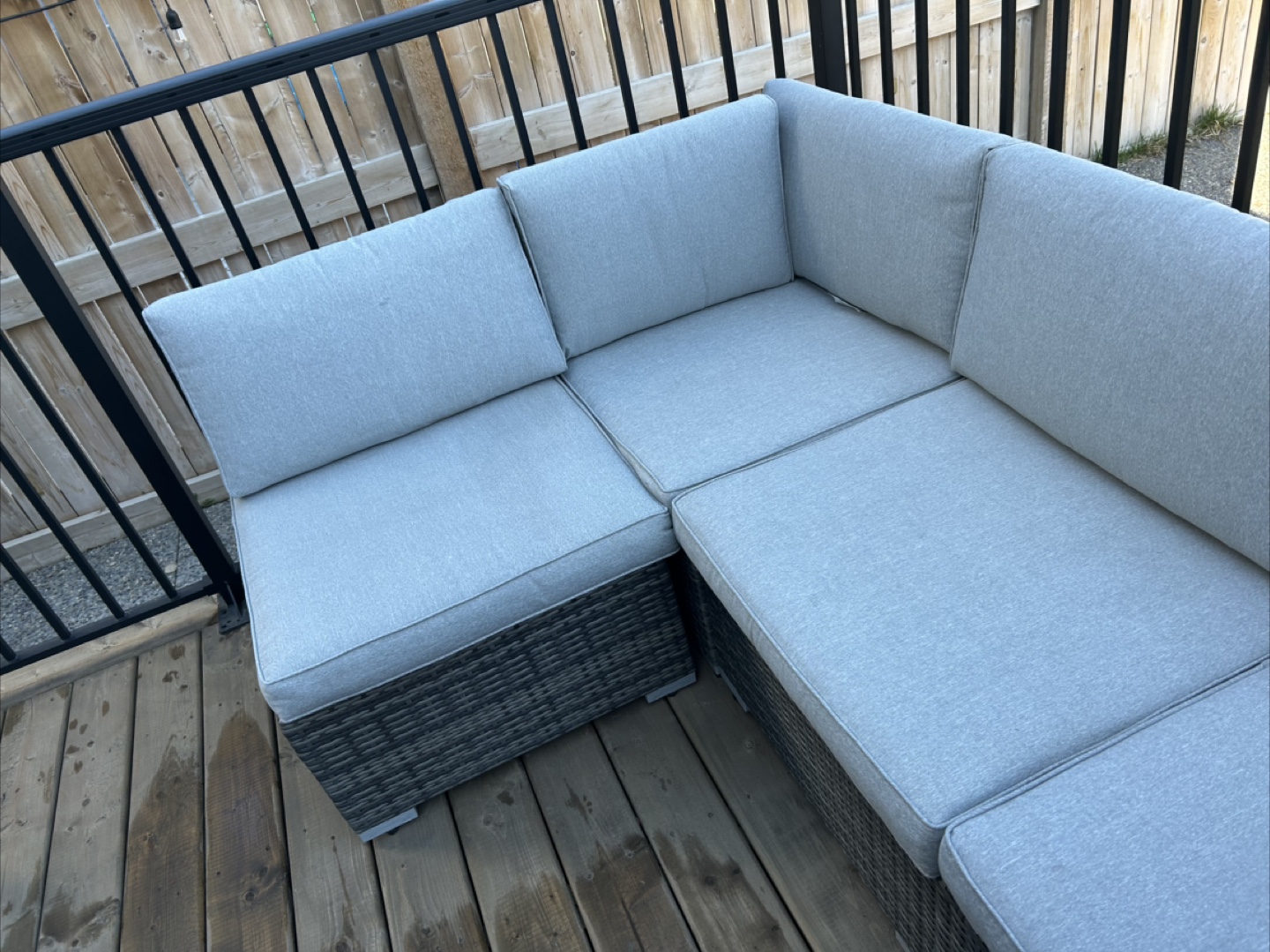 Wayfair - Azlyn Seating Group with Cushions 7 pieces - photo 4