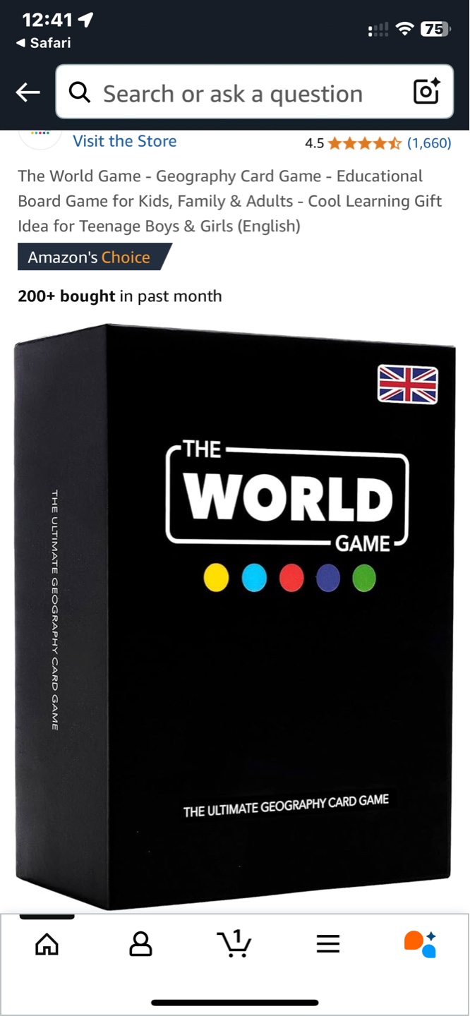 The World Game - Ultimate Geography Card Game - photo 2