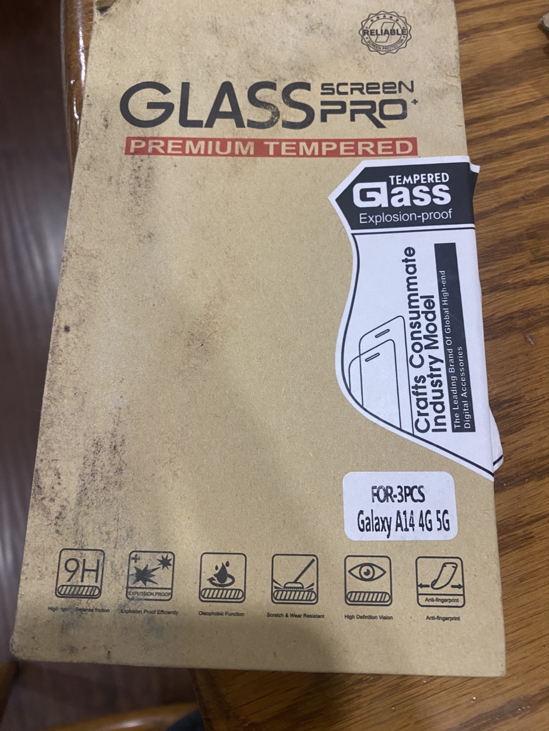 2 Pack Screen Protectors for Galaxy A14 4G 5G