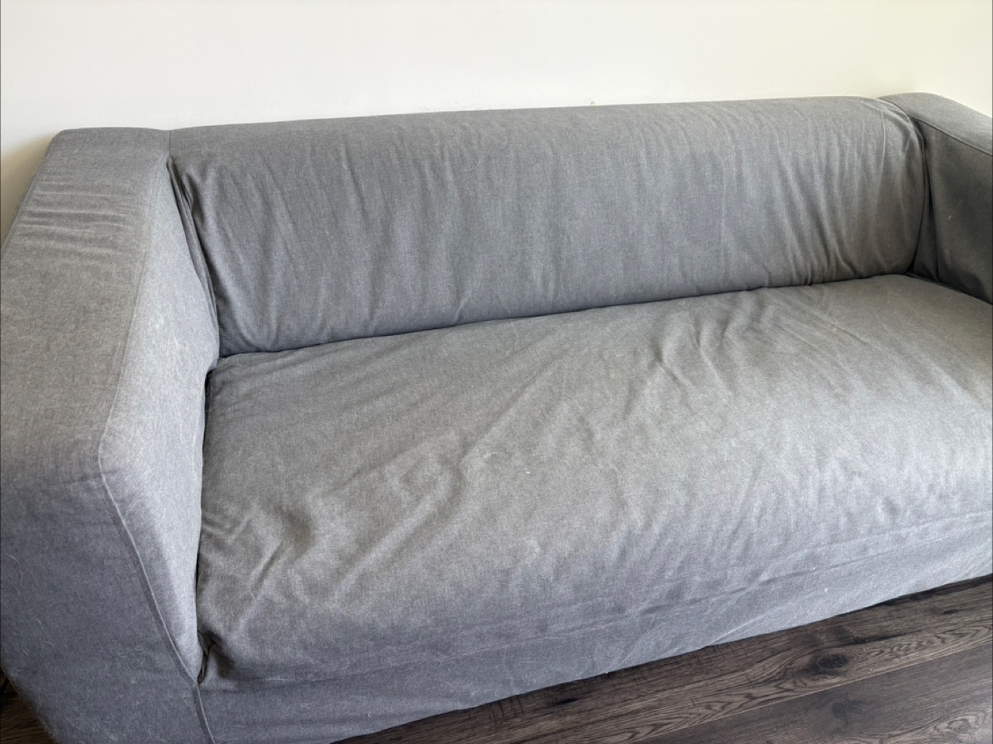 IKEA KLIPPAN Loveseat - Vissel Gray Cover - photo 2
